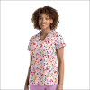 POLERA CLINICA MUJER ESTAMPADA MAEVN 9810 LDBD1
