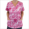 POLERA CLINICA MUJER ESTAMPADA MAEVN 9810 PINK1