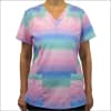 POLERA CLINICA MUJER ESTAMPADA MAEVN 9810 PRSM1