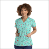 POLERA CLINICA MUJER ESTAMPADA MAEVN 9810 SURF1