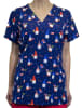POLERA CLINICA MUJER ESTAMPADA MAEVN 9810 GNFR1