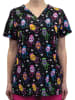 POLERA CLINICA MUJER ESTAMPADA MAEVN 9810 TYNR1
