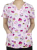 POLERA CLINICA MUJER ESTAMPADA MAEVN - 1767 CHV1