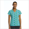POLERA CLINICA MUJER ESTAMPADA BUC - 17671