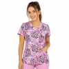POLERA CLINICA MUJER ESTAMPADA MAEVN - 1767 SFR1