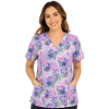 POLERA CLINICA MUJER ESTAMPADA MAEVN 9810 SWHY1