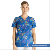 POLERA CLINICA MUJER ESTAMPADA CHEROKEE CK671 PWKP1