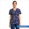 POLERA CLINICA MUJER ESTAMPADA CHEROKEE CK856 BMBE1