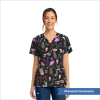POLERA CLINICA MUJER ESTAMPADA CHEROKEE CK856 DWTL1