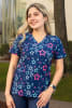POLERA ESTAMPADA ESTRELLAS NAVY MUJER GLOBAL1