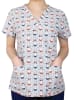 POLERA CLINICA MUJER ESTAMPADA MAEVN - 1767 HFL1
