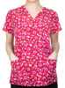 POLERA CLINICA MUJER ESTAMPADA MAEVN - 1767 PPP1