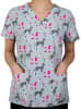 POLERA CLINICA ESTAMPADA MAEVN - 1767 PPS1