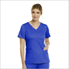 POLERA CLINICA TENS PARAMEDICO MUJER AZUL REY MATRIX - 35011