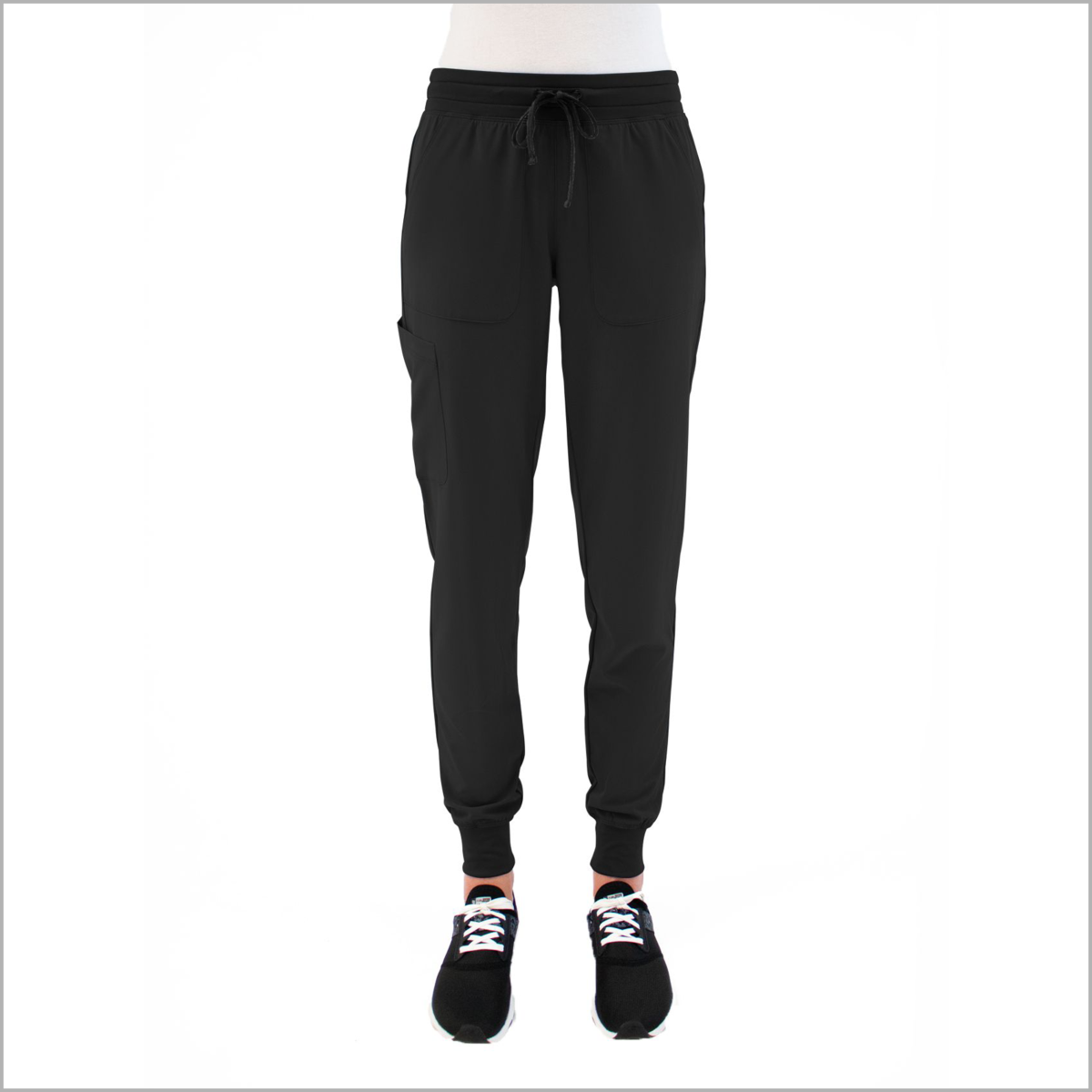 PANTALON CLINICO MUJER NEGRO MATRIX IMPULSE - 8520 | SHOPSALE UNIFORMES
