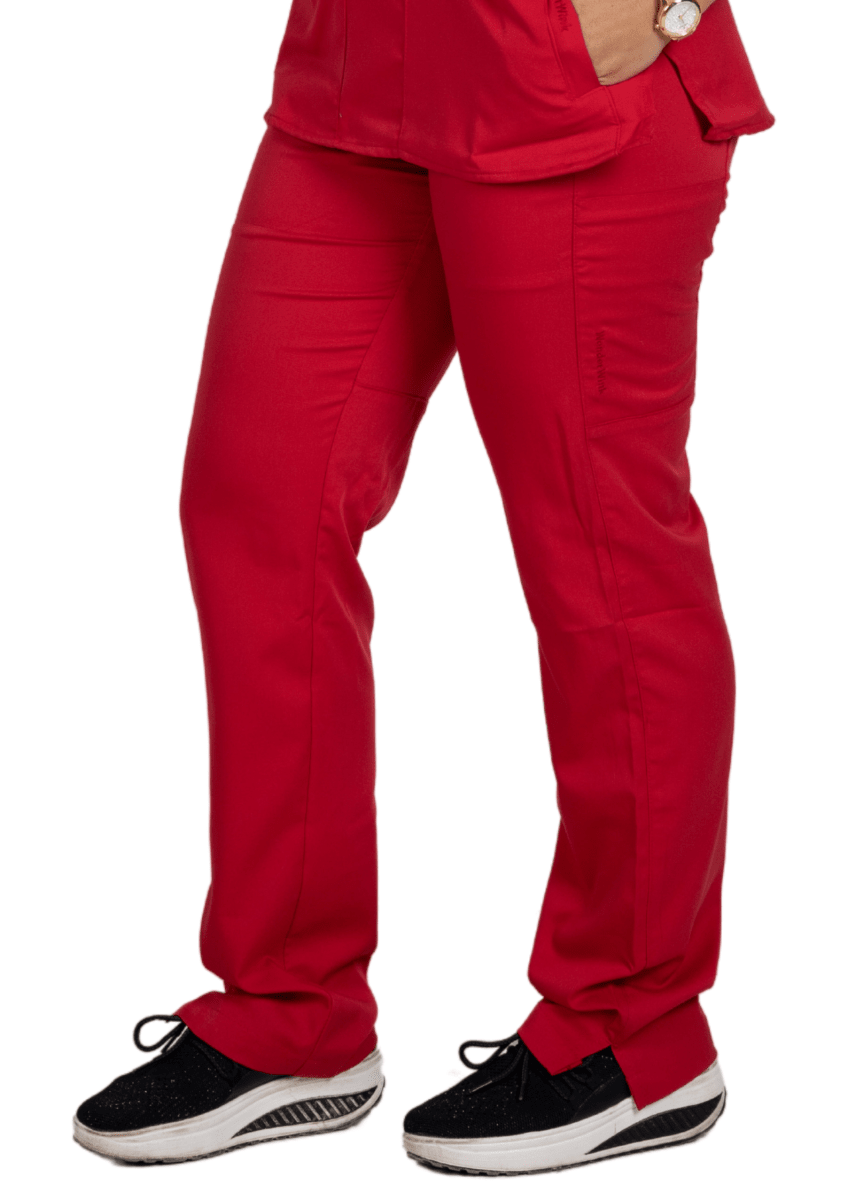 PANTALON CLINICO MUJER ROJO WONDERPRO - 5419A | Shopsale Uniformes