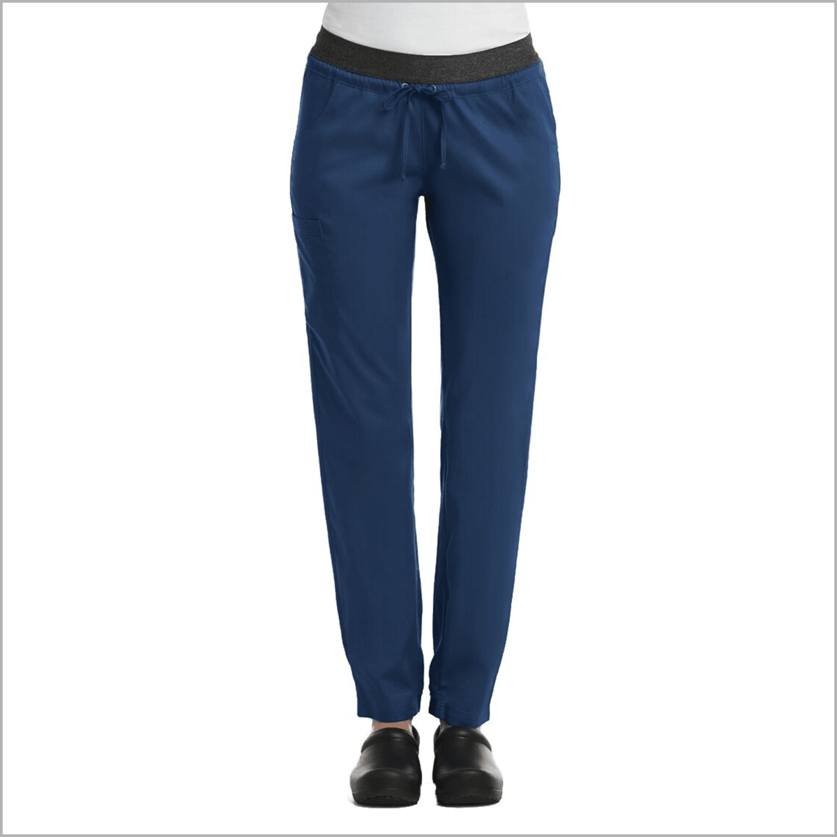 PANTALON CLINICO ENFERMERA AZUL MARINO MATRIX - 6701 | ssuniformesclinicos