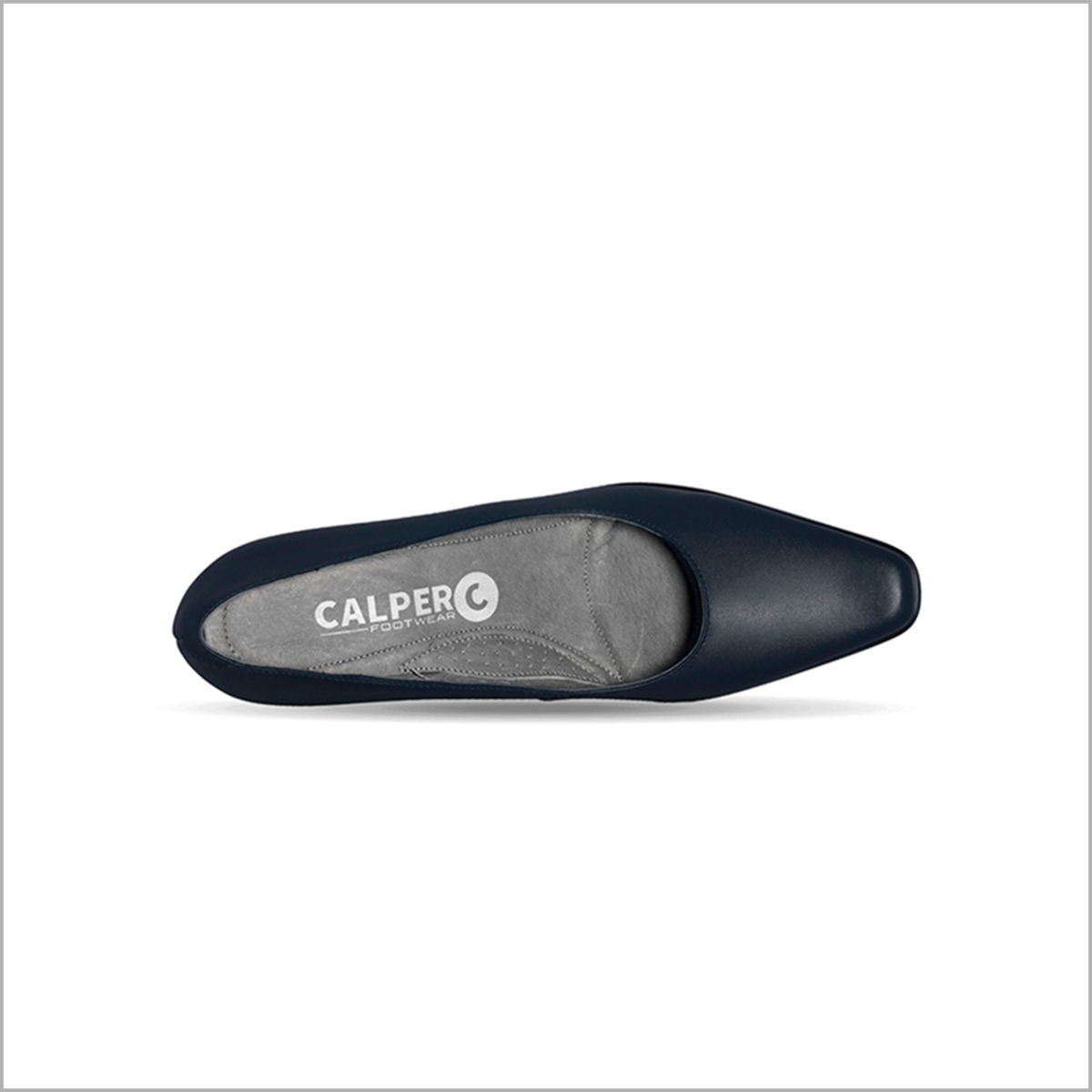 ZAPATO OFICINA TACO ALTO MUJER AZUL IBIZA | UNIFORMES WORK