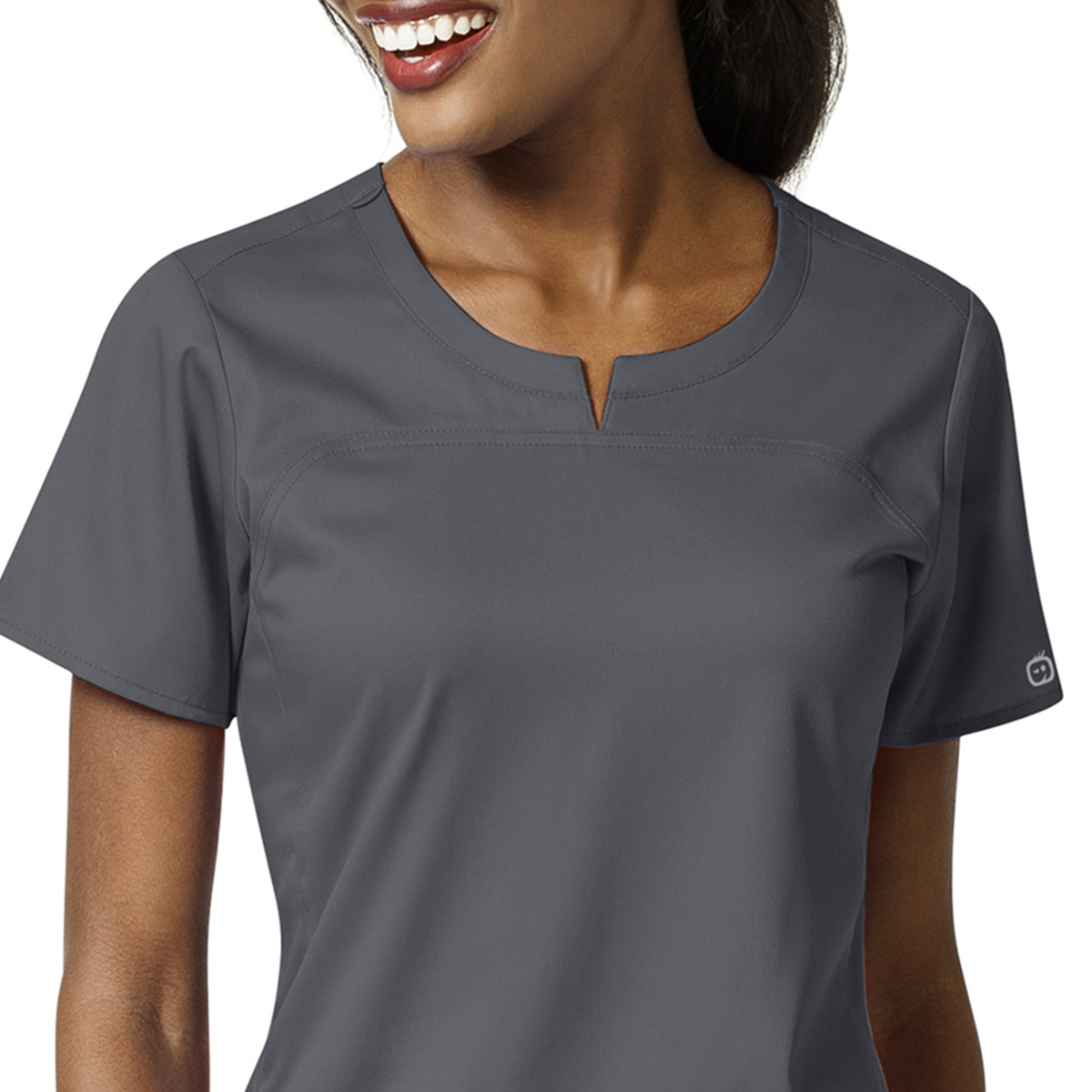 6419a Polera Clinica Mujer Negro Wonderpro 6419a Polera Clinica Mujer Negro Wonderpro