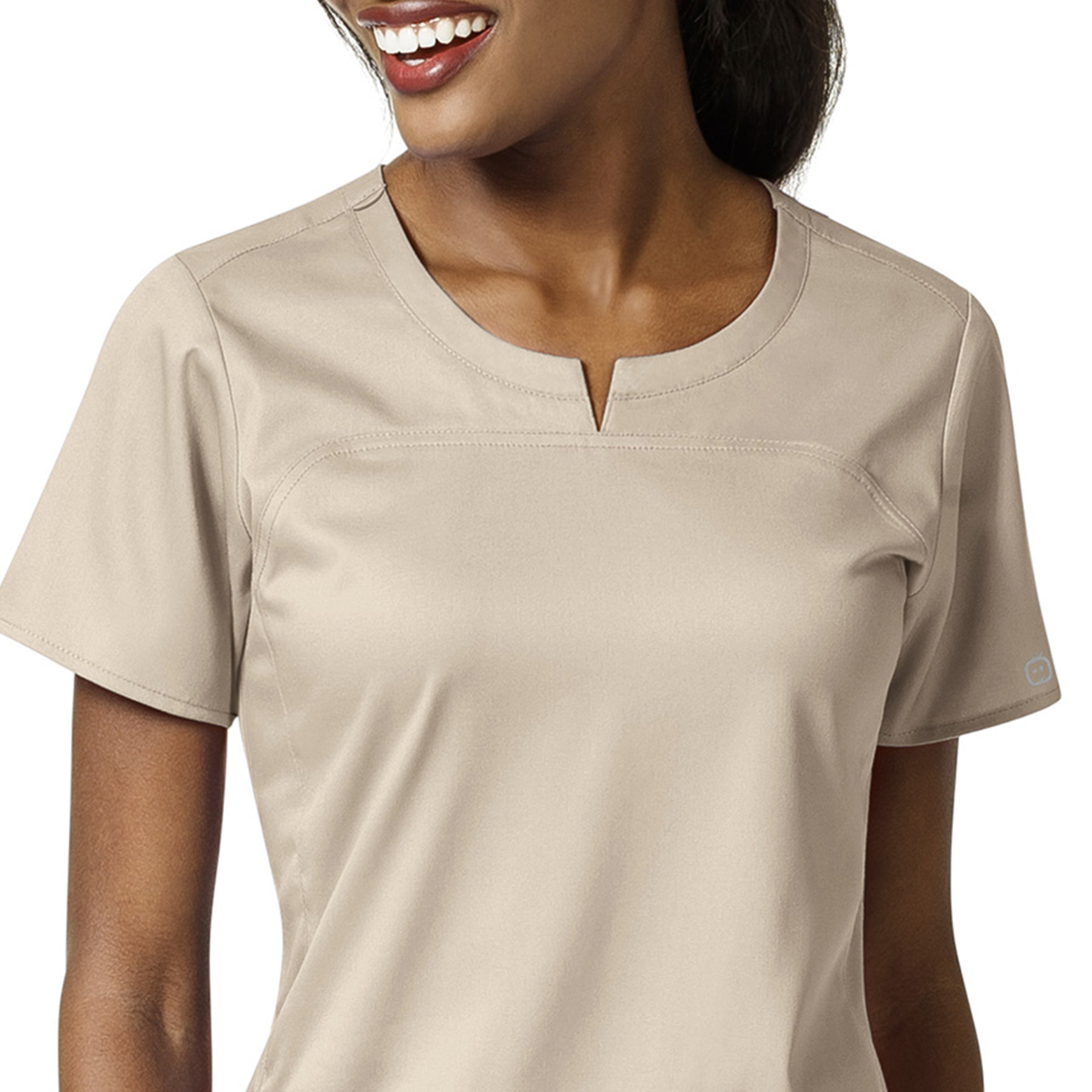 6419a Polera Clinica Mujer Negro Wonderpro 6419a Polera Clinica Mujer Negro Wonderpro