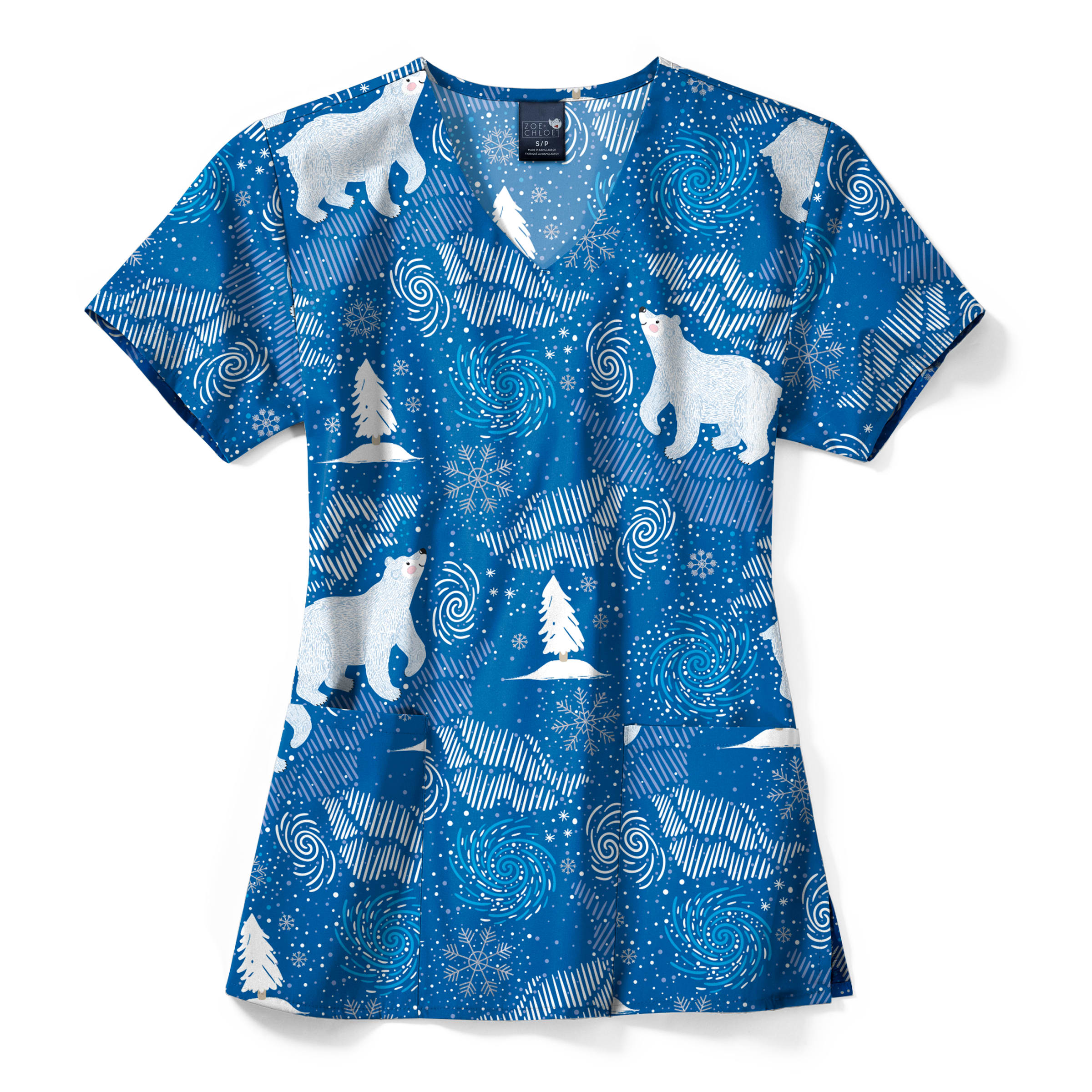 POLERA ESTAMPADA MUJER Z12202 PBD