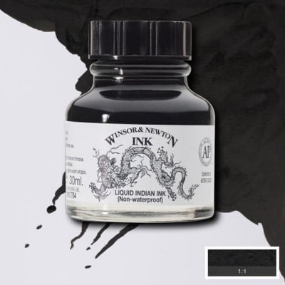 Tinta China Winsor & Newton 30ml (No resistente al agua)2