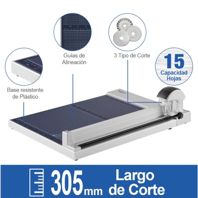 Guillotina New Smarcut Corte Recto A4 1215P