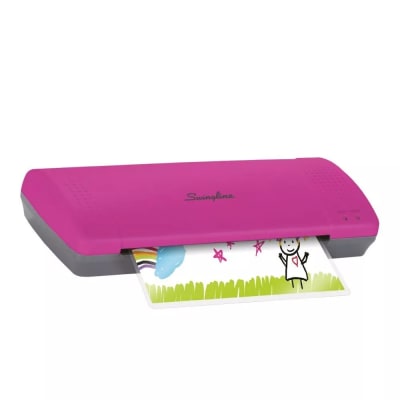 Plastificadora de Papeles A4 / Carta Inspire Plus Rosada 22,8cm