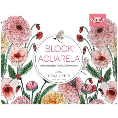 BLOCK ACUARELA MARIA JOSE G.