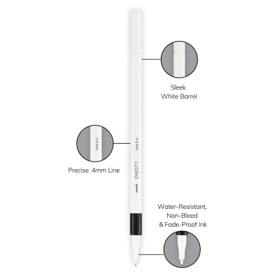 Fine Liner 0.4 EMOTT 5 colores NO.1