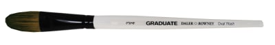 PINCEL DALER ROWNEY GRADUATE Synthetic OVAL WASH1