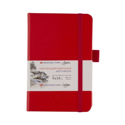 SKETCBOOK LADOGA roja 9x14 140G 80HJS