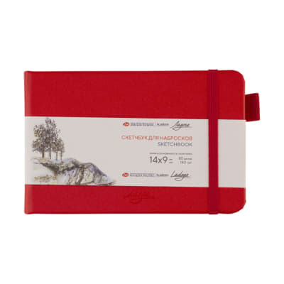 SKETCBOOK LADOGA roja 14x9 140G 80HJS1