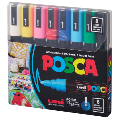 SET POSCA 5M 8 UNID1