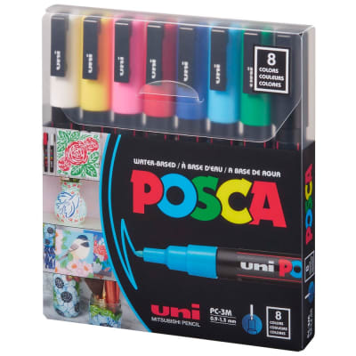 SET POSCA 3M 8 UNIDADES1