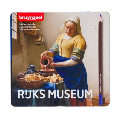 Bruynzeel 24 Lápices de colores caja de metal Rijksmuseum1