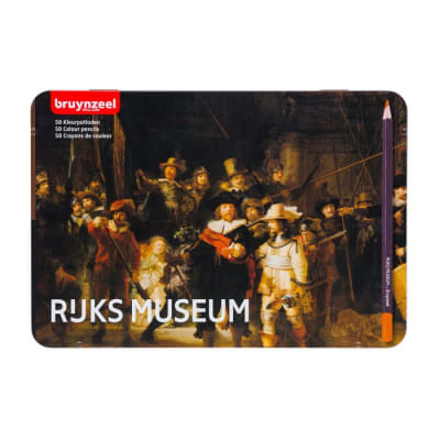 Bruynzeel 50 Lápices de colores caja de metal Rijksmuseum1
