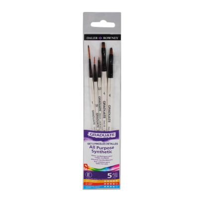 SET PINCELES DALER ROWNEY 5 UNIDADES SET DETALLES1