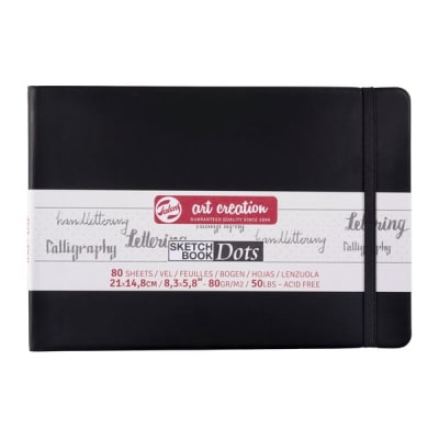 LIBRETA ART CREATION 80GR TAPA BLANDA PUNTOS 21X14,81