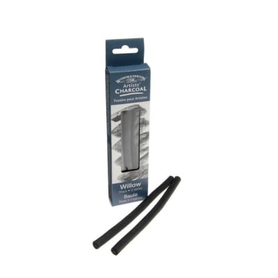 CARBONCILLO DE SAUCE WINSOR & NEWTON Grueso 3pz