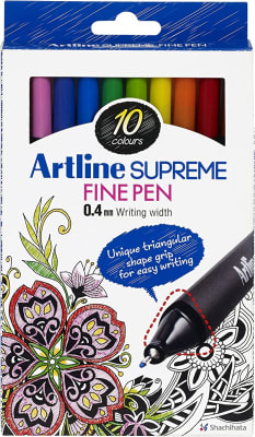 SET ARTLINE SUPREME FINE PEN 0.4MM2