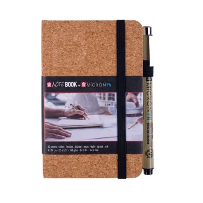 NOTEBOOK CORCHO + MICRON PN 9x141
