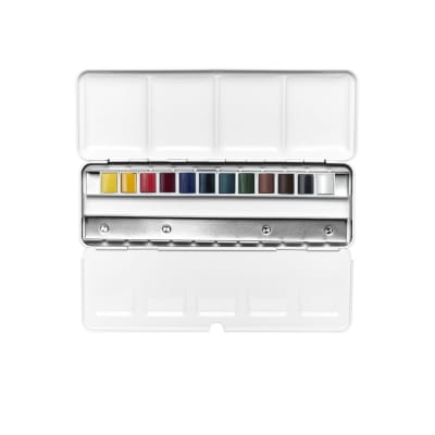 WINSOR & NEWTON COTMAN SET ACUARELA 12 unidades1