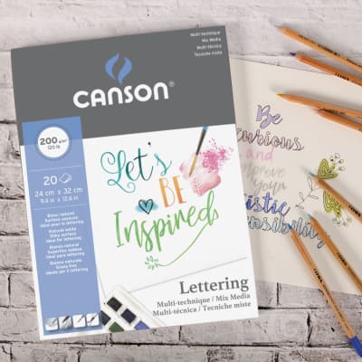 PAD CANSON LETTERING