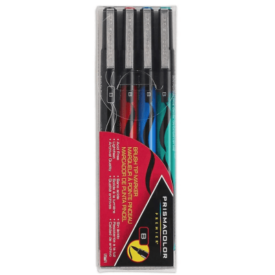 SET BRUSH TIP MARKER 4 UNIDADES