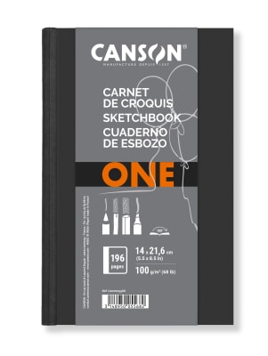 SKETCHBOOK ONE 180º CANSON 100 g/m1