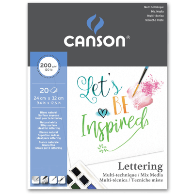 PAD CANSON LETTERING2