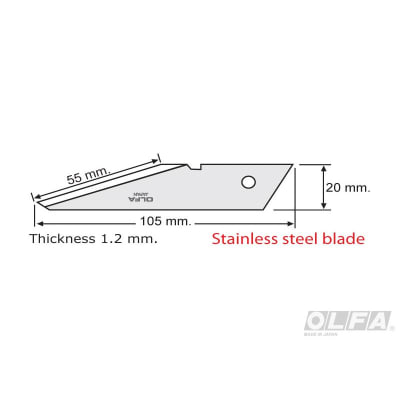 Repuesto Cuchillo Craft CK-2 2 unidades1