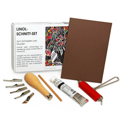 Caja para grabado Linol Schnitt-set ABIG