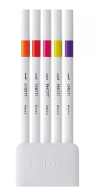 Fine Liner 0.4 EMOTT 5 colores NO.2